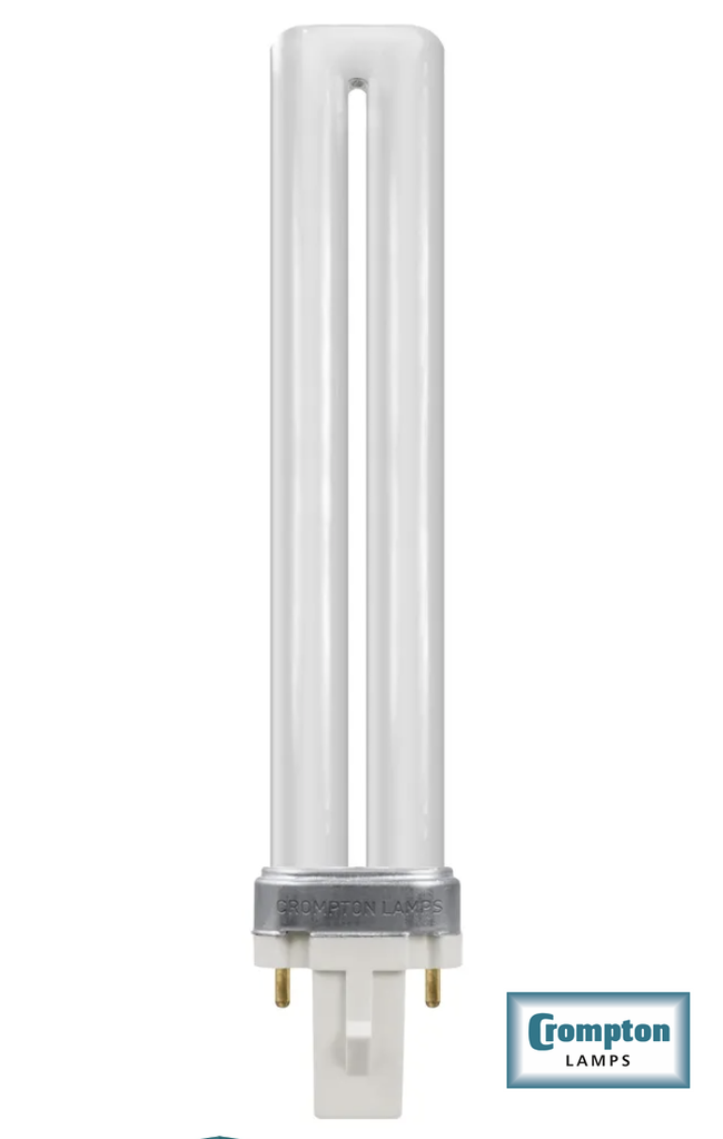 CROMPTON 金盾- 9W/827 CL- S 2P 筷子管