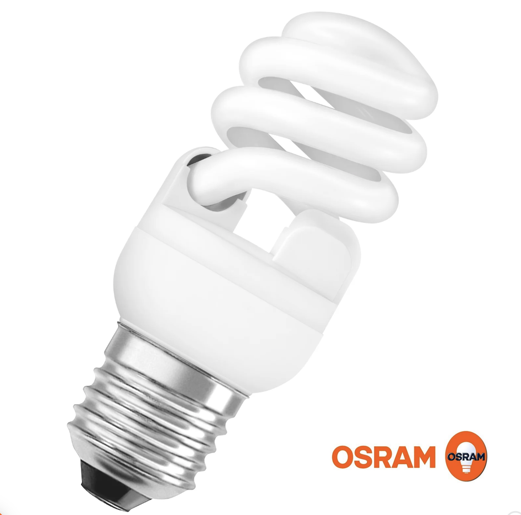 OSRAM 歐司朗- 8W/865 E27 T2 DULUXSTAR MINI TWIST 螺旋慳電膽