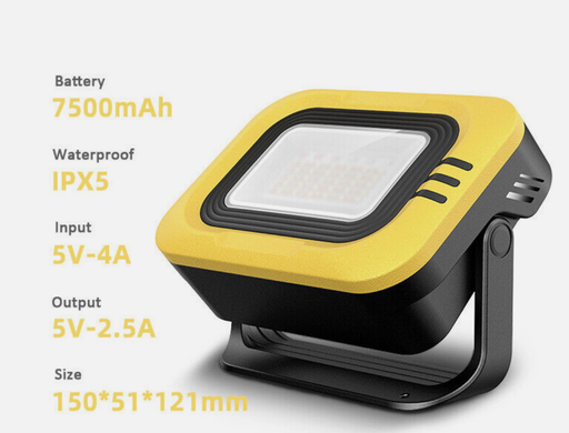 [F2LED/CAMP] CAMP- Solar LED Camping lamp