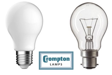 [S4G/CRB100C] CROMPTON 金盾- 100W B22C 釘光膽