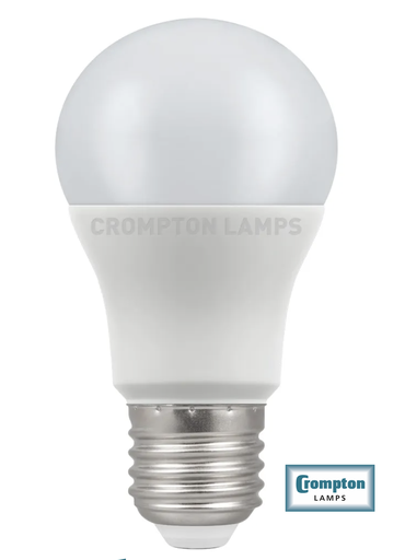 [S6LED/CRA1360] CROMPTON 金盾- 13W LED 羅砂白 6500K A60 燈膽 A240414