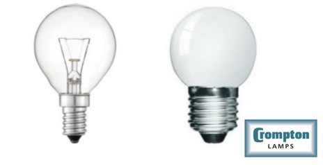 [S4B/CR14040C] CROMPTON 金盾- 40W P45 E14C 細羅球光