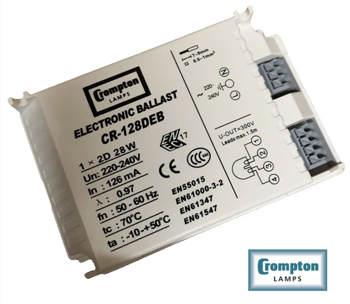 [F3BEL/CRDEB12642] CROMPTON 金盾- CR1x26-42W CR-126-42DEB 電子火牛