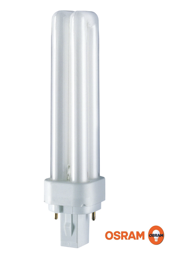 [F2L/OS1330C] OSRAM 歐司朗- 13W/830 DULUX- D 2P 中國筷子管