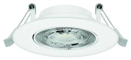 [S6LED/CRDLS033CCT] CROMPTON 金盾- ND-433S D/L 3/5/7W  3CCT 3" WHITE SLIM 暗裝天花燈